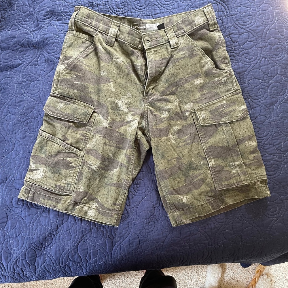 Carhartt Relaxed Fit Camo Cargo Shorts